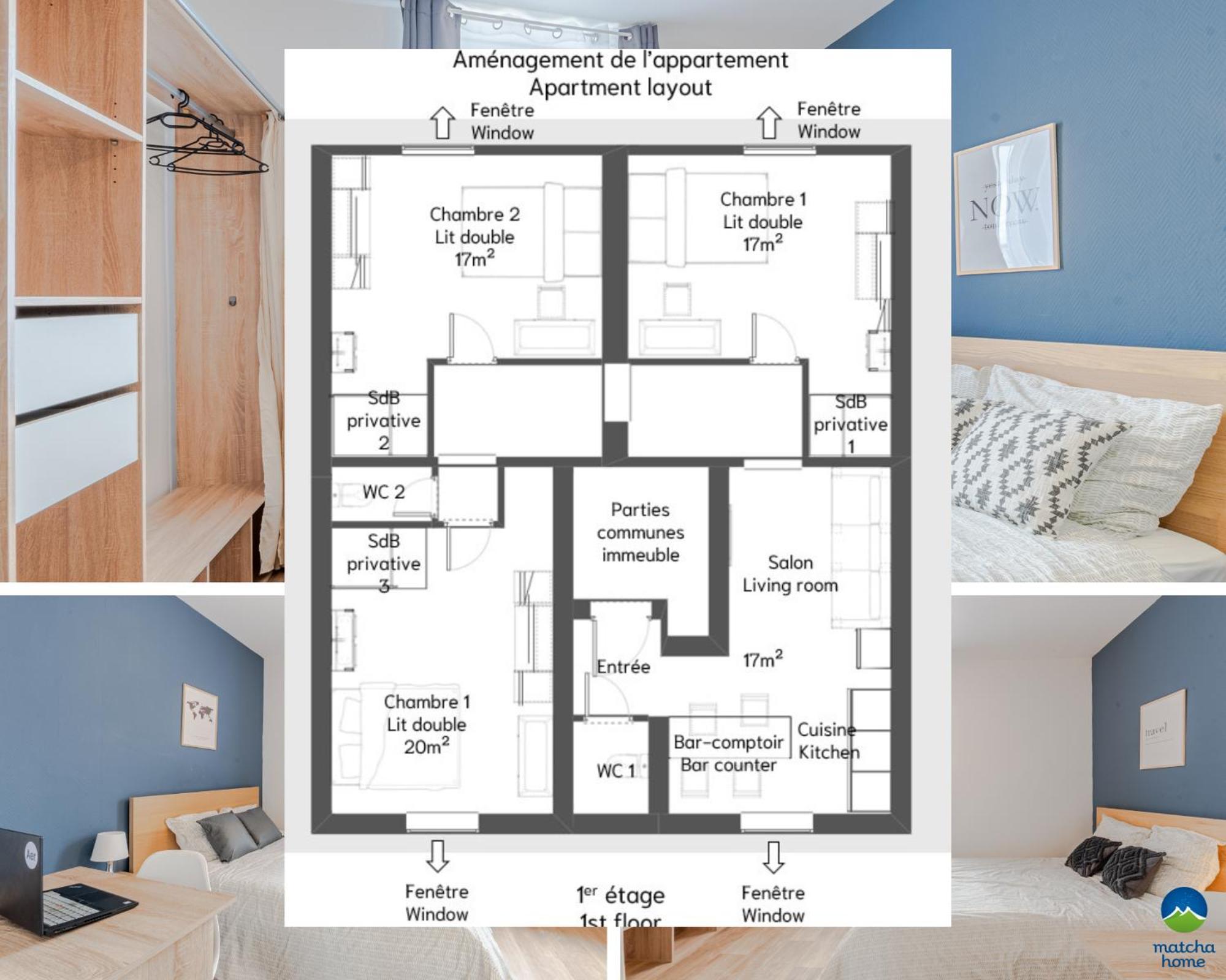 3 Appts - 3 A 7 Lits - Parfait 6 A 10 Pers - Max 26 Pers - 1 Immeuble - Convivialite, Rentabilite ------ English - 3 Apts - 3 To 7 Beds - Ideal For 6 To 10 Guests - Up To 26 - Same Building - Friendly, Flexible Hettange-Grande Экстерьер фото